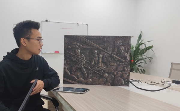 LED纹理屏,LED艺术屏,LED绘画屏